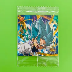 ドラゴンボール ウエハース シール W8-09 GR ベジット 2018年 バンダイ ステッカー
