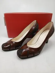 リーガル パンプス 23.0cm ブラウン 6796 ヒール7cm