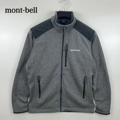 mont-bell CLIMAPLUS fleece knit jacket 1106587 M モンベル クリマプラス ニットジャケット ポリエステル フリース レイヤー 登山 アウトドア