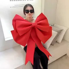 特大ピンクリボン - 壁面装飾＆イベントデコレーション 結婚式・誕生日・クリスマス用 巨大30cm