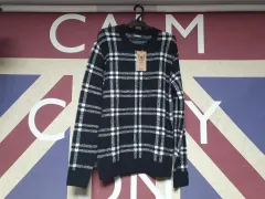 buckaroo ニット セーター CHECK パータン L 100 ブラック