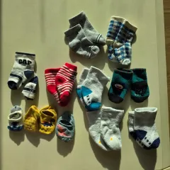 赤ちゃん靴下コレクション (新生児ドール前後)