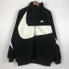 【中古品】NIKE ナイキ AS M NSW VW SWSH FULL ZIP JKT BQ6546-011 スウッシュ フルジップ ジャケット アウター ボアジャケット リバーシブル 【148-260111-ko-05-tei】
