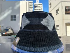 NEW ERA ニットバケット ダイヤモンド ブラック/グラファイト M/Lサイズ ¥5500 ＋ 送料¥550