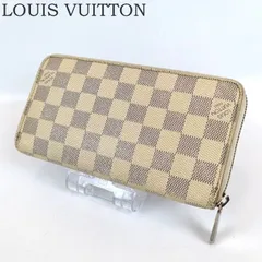 LOUIS VUITTON ルイヴィトン 長財布 ダミエアズール ジッピーウォレット ラウンドファスナー メンズ レディース ホワイト 白 アイボリー系