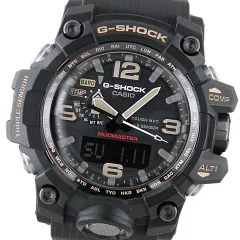 【中古A】カシオ　CASIO　メンズ腕時計　G-SHOCK　ジーショック　マッドマスター　GWG-1000-1AJF　タフソーラー　電波時計