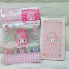 マイメロディ カオハナ ジッパーバッグ 便箋 袋 セット