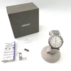【SEIKO】セイコー 腕時計 スピリット SPIRIT シルバーカラー 稼働品 ジャンク☆