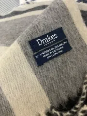 Drake's ラムウール アンゴラ マフラー スカーフ