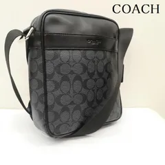 コーチ F54788 シグネチャー PVC レザー クロスボディ ショルダー バッグ 肩掛け 斜め掛け メンズ - ISItems【USED】【古着】【中古】50150577