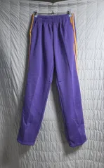 紫 パープル LINE トレーナー 起毛 ズボン 100