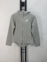 ナイキ テックパック フードジップアップ グレー s