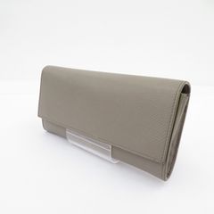 セリーヌ ラージフラップ ウォレット グレー系 長財布 10B563BEL