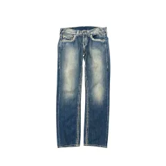 トゥルーレリジョン ビッグスティッチ スリムフィット デニムパンツ made in usa 31