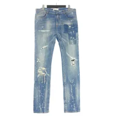 フェイスコネクション FAITH CONNEXION Destroyed Slim Jean デストロイ スリムジーンズ デニムパンツ 32 インディゴ M5514D00002