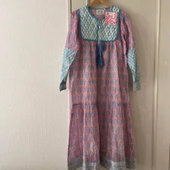 47 SZ Blockprints エスゼットブロックプリント ワンピース 花柄 お呼ばれ　デート　オフィスカジュアル　食事会　エスニック