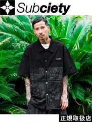 Subciety サブサエティ PAISLEY COACH SHIRT 公式 正規品 新品 送料無料のサムネイル