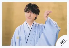 【中古】生写真(STARTO) WEST./藤井流星/横型・バストアップ/「WEST. DOME TOUR AWARD ～10th Anniversary～」グッズオフショット/公式生写真