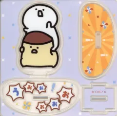 【中古】アクリルスタンド・アクリルパネル お文具さん＆プリンさん(うおおおおお) 「お文具といっしょ ゆれるアクリルスタンドコレクション」