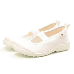 [ムーンスター] 上履き 日本製 バレー 衝撃吸収 14cm~21cm 0.5cm有 男の子 女の子 ホワイト 20.0 cm 2E