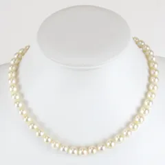 『USED』ネックレス パール/シルバー レディース ケース付き