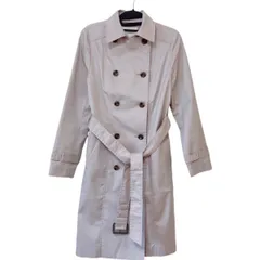 ZK1NATURAL BEAUTY ナチュラルビューティー　トレンチコート　ピンクベージュ　レディース　サイズ40  ラベンダー　薄ピンク　スプリングコート　春