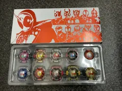 仮面ライダーゴースト　限定品　レジェンドライダーゴーストアイコンセット　キラキラメッキVer.