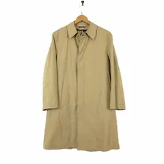 マックレガー マクレガー McGREGOR ヴィンテージ コート ステンカラーコート チェック柄 ウールライナー付 M ベージュ