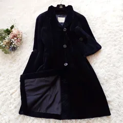 EMBA ヌートリアファー スカラップデザイン ロングコート fv342size-1.jpg?1