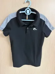 NEPA ブラック バイカラー 半袖 カラーTシャツ キッズ 130