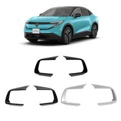 送料無料！2025年式  リーフ（26年モデル）専用 方向盤装飾用アクセントプレート 2枚セット ABS製 車内インテリア光沢アップ保護パーツ