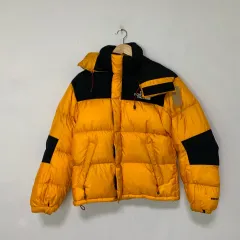 THE NORTH FACE ザノースフェイス ヌプシ 700 ダウン イエロー/ブラック ヴィンテージ アウター 90サイズ