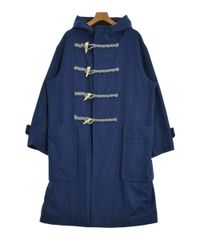 99AW チベット社 ムーアブルック製 カットパイル ダッフルコート 濃紺