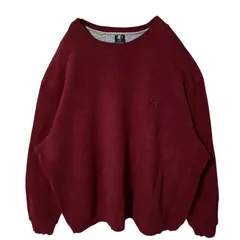 3XL パープル系 紫 オーバーサイズ  ワンポイントトレーナー リバースウィーブ スターター スウェット レディース ユニセックス メンズ 古着 長袖