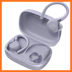 【新品】 JVCケンウッド Victor HA-EC77T-V ワイヤレスイヤホン Bluetooth 5.4 ノイズキャンセリング イヤーフック スポーツ マイク付 小型 軽量 防水 防塵 IP57 本体質量6.0g(片耳) 最大40時間再生 パープル 1