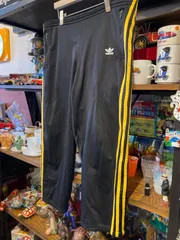 MP033) adidas 黒タグ 90s トラックパンツ Mサイズ メンズ 現状品