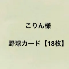 こりん様　専用18枚