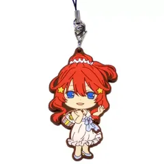 【中古】雑貨 中野五月(ワンピース) ラバーストラップ きゅんキャラいらすとれーしょんず 「一番くじ 五等分の花嫁」 G賞