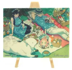 【中古】雑貨 ロイド＆アーニャ＆ヨル＆ボンド/ピクニック イーゼル付きミニプレート 「一番くじ SPY×FAMILY」 E賞