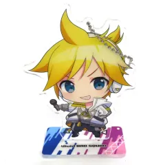 【中古】雑貨 鏡音レン アクリルスタンドキーチェーン 「セガ ラッキーくじ プロジェクトセカイ カラフルステージ! feat. 初音ミク Vol.2」 D賞