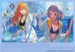 【中古】クリアポスター 紫雲清夏＆葛城リーリヤ 「ジャンボカードダス/フラットガシャポン 学園アイドルマスター クリアビジュアルポスター2」