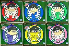 【中古】コースター(キャラクター) 全6種セット ボールチェーン付ビッグラバーコースター 「おそ松さん」