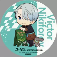 【中古】コースター(キャラクター) ヴィクトル・ニキフォロフ コースター 「ユーリ!!! on ICE×animatecafe」 ドリンク注文特典
