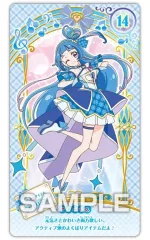 【中古】食玩 トレーディングカード 14.キュアウインクE 「キミとアイドルプリキュア♪ うらないカードガム」