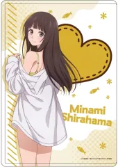 【中古】文房具その他 05.白浜美波(彼シャツver.) 描き下ろしイラスト キャラクリアケース 「黒岩メダカに私の可愛いが通じない」