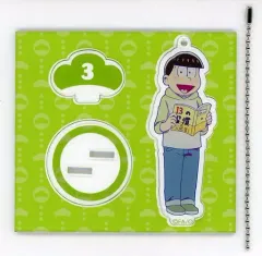 【中古】キーホルダー・マスコット(キャラクター) チョロ松 アクリルスタンドキーホルダー 「おそ松さん おそ松さんのWEBくじ」 D-3賞