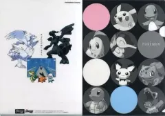 【中古】クリアファイル 集合 A4クリアファイル 「ポケットモンスター ブラック・ホワイト」 Trade for Evolution! ～全国の学園祭でポケモンを受け取ろう!!～配布品