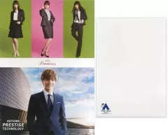 【中古】ポスター(男性) クリアファイル付オリジナルポスター 佐々木希＆岩田剛典(EXILE) 洋服の青山 フェア配布品