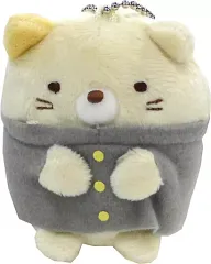 【中古】雑貨 ねこ 制服マスコットキーチェーン 「すみっコぐらし」
