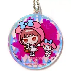 【中古】キーホルダー デフォルメ富江×マイメロディ 「伊藤潤二×サンリオキャラクターズ アクリルチャーム」